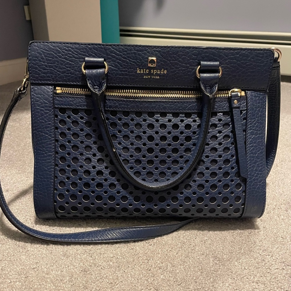Blue Kate Spade Handbag
